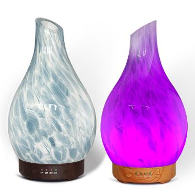 China Modern Colorful Humidifier Diffuser Lamp Household Ultrasonic Mist Humidifier Diffuser 3d Aroma Essential Oil Led Diffuser for sale