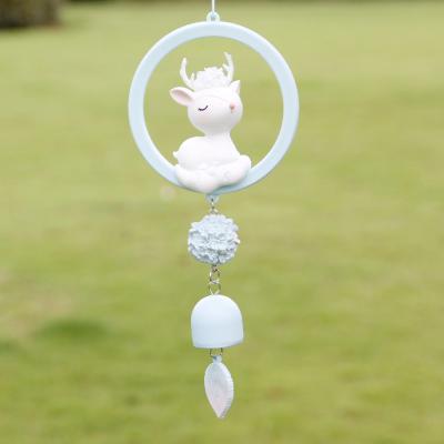 China Easy Installation Car Hanging Pendant Custom Personality Creative Car Pendant Cute Car Deer Pendant for sale