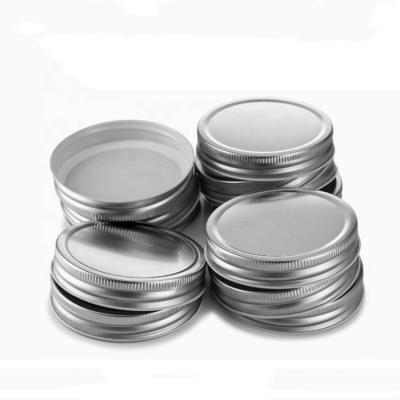 China Non Spill 70mm 86mm Silver Custom Capsule Mason Jar Lids for sale