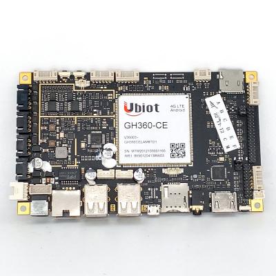 China Advertising industrial machinery 4G Android motherboard control motherboard Qualcomm 8 core Android 7.1 upgrade 9.0 support customization for sale