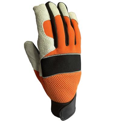 China Safety Work Logo Custom Construction Heavy Duty Automotive Mechanix Handing Glove for sale