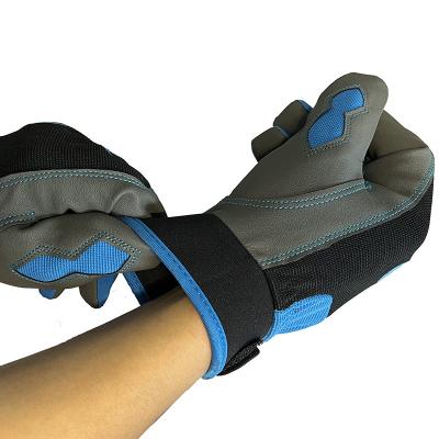 China Waterproof Anti Skid TPU Non Slip Stretched Stretch Spandex Back Protection Work Glove for sale