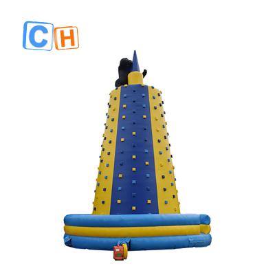 China Inflatable Mobile Inflatable Sports Game Wall Climbing Inflatable PVC Tarpaulin Mountain for sale