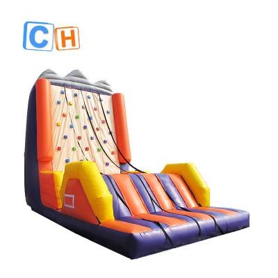 China Park Customized Outdoor Inflatable Climbing Wall Inflatable Climbing Wall Rock Sport Inflatable Game For Kids And Adults for sale