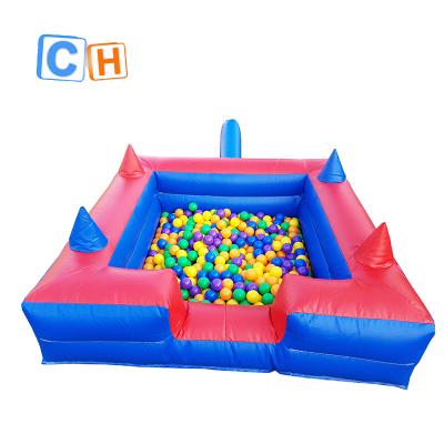 China Hot popular pvc ch inflatable game ball pool ball mine pool inflatable pool for sale inflatable air juggler ball pit for sale