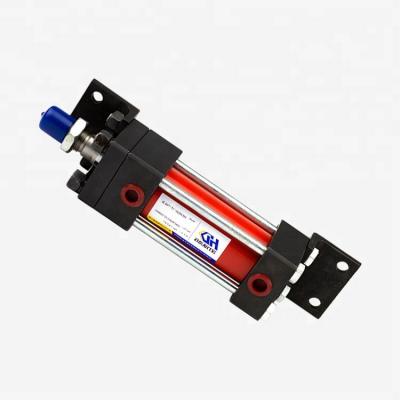 China Hotels Professional Manufacturer Pull Push Hydraulic Cylinder Tie Rod Horizontal Double Acting Cylinder for sale