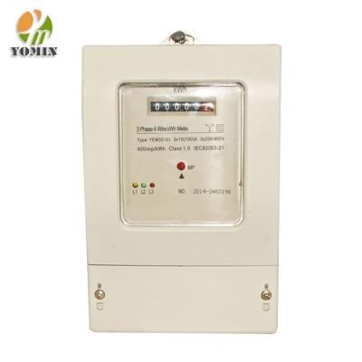 China Three Phase Digital Electric Energy Meter Electronic Front Board Installed Multifunctional for sale