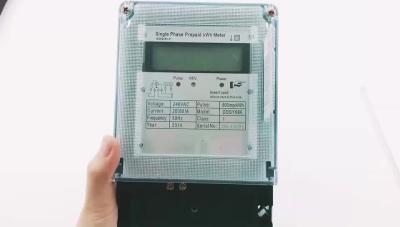 China Watt-einphasig-elektronische Energie-Meter YEM313DS Digital zu verkaufen