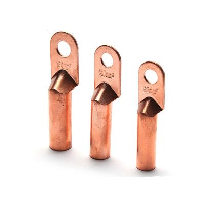 China Dt Copper Aluminum Wire Terminal Block Connector Cable Shoes Bimetal Lug Size for sale