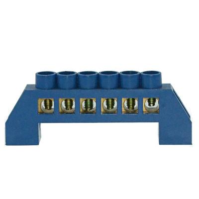 China Din Rail Bus Bar Terminal Block Connector Good Resist Dissolve Polyethylene for sale