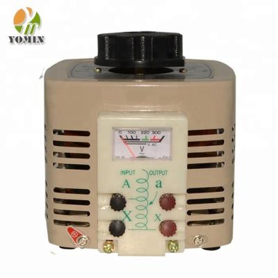 China Regulador de voltaje de Variac la monofásico de TDGC2 3KVA transformador 220V del regulador de voltaje de 12 amperios en venta