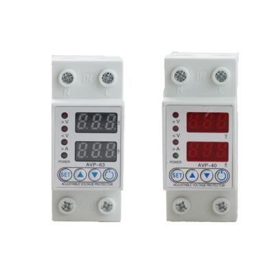 China Over Under High Voltage Digital Voltage Protector YM-VP001 Short Circuit Protect for sale