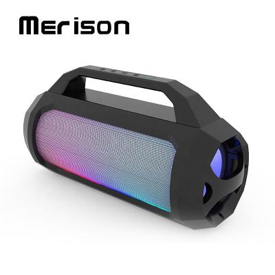 China Phone Operate 5 Inch Outdoor Home Theater DJ Party Light Bluetooth Wireless Speaker for sale