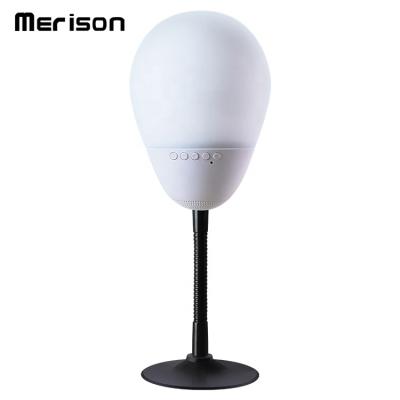 China Phone Function Release Effort Charger Bluetooth Table Bedside Lamp Portable Wireless Speaker for sale