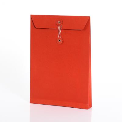 China Stylish Button And String Closure Fashion But Cheap Custom Envelope Packaging For T Shirt And Jeans for sale