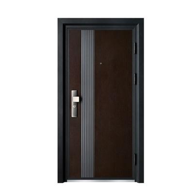 China Factory direct sales anti-theft spliced ​​Carmen anti-theft zinc alloy door cast aluminum double entry Carmen steel door for sale