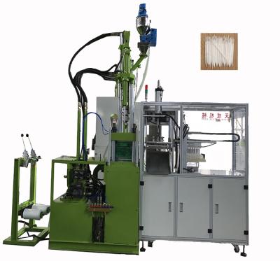 China VERTICAL Custom Forms Interdental Plastic Brush Floss Pick Making Injection Molding Machine for sale