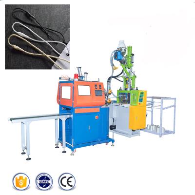 China Garment VERTICAL Suitcase Twine Hang Tag Seal Lock Making Plastic Injection Molding Machine Equipment for sale