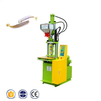 China VERTICAL Simulation PVC Fish Bait Artificial Soft Fish Lure Hydraulic Injection Molding Machine for sale