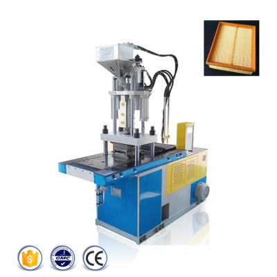 China Hot Sale VERTICAL Double Slide Table Car Air Filter Injection Making Molding Machine for sale