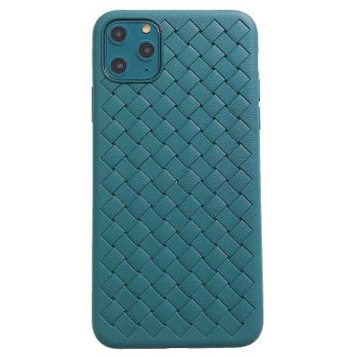 China Solid Color Lightweight Woven Textured Cooling For iPhone11/12 ProMax Soft Case Cover For iPhone 12 Series for sale