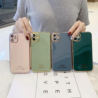 China Lightweight Classic Electroplating For Apple Se 8plus Silicone Gel For iPhone 11 Pro Max XR Single Cover Device for sale