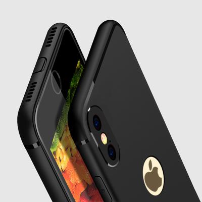 China Luxury Art Line Design TPU Soft TPU Case Back Cover For iPhone X With Dust Plug for sale