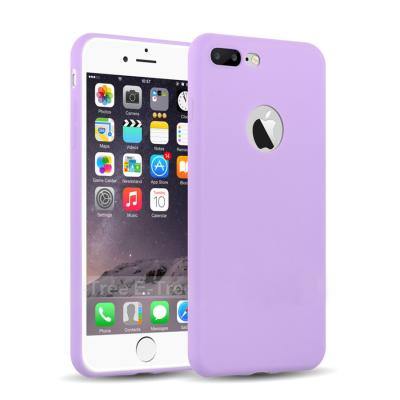 China Soft tpu gel color candy smart phones case for iphone 7plus, for apple iphone 7 plus case tpu for sale