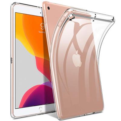 China Lightweight TPU Case For iPad 10.2 Lightweight Transparent Clear Tablet Back Cover Cases iPad 10.2 inch 2019 for sale