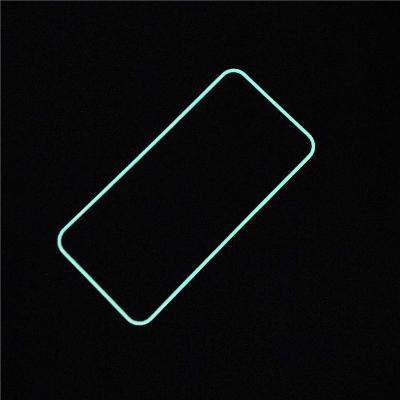 China Full Coverage Lightweight Noctilucent Luminous Tempered Glass For iPhone 11 Pro 7 8 Plus Max , Accessories Screen Protector For iPhone for sale