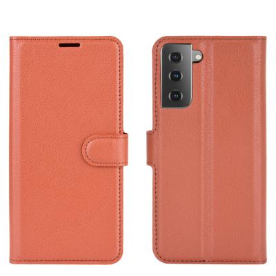 China Protect Your Phone Luxury Flip PU Leather Cell Phone Case For Samsung Galaxy S21, Leather Case For Samsung S21 Plus for sale