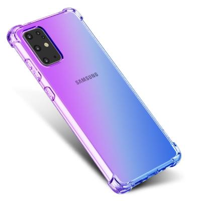 China Lightweight Shockproof Case S20 Gradient Color TPU Cover Mobile Phone Case For Samsung Galaxy S20 Plus for sale