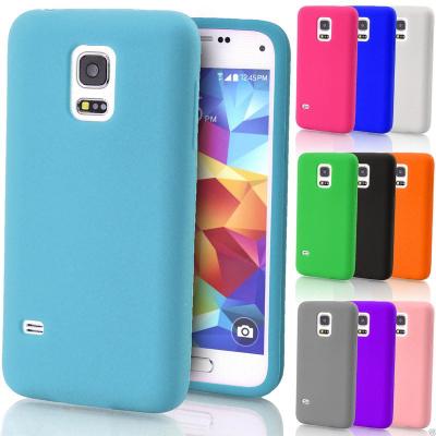 China Light Candy Color Soft Gel TPU Back Case For Samsung Galaxy S5 Mini, For Samsung Cell Phone Case for sale