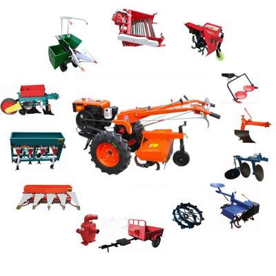 China Farm Garden Lawn Greenhouse 12-20Hp 12.1 Kw Power Walking Tractor From China, Hand Tractor Price In India for sale