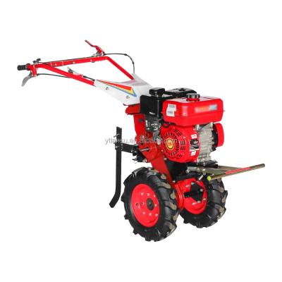 China Agricultural Garden Mini Tiller, Walking Farm Mini Diesel Power Tiller Farm Cultivator Tractor with Trailer, Micro Tillage Machine for sale