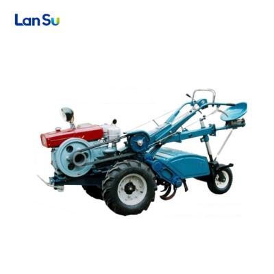 China Farm Tractor Walking Tractor 18 Hp Tillage Walking Tractor Rotary Attachments for sale