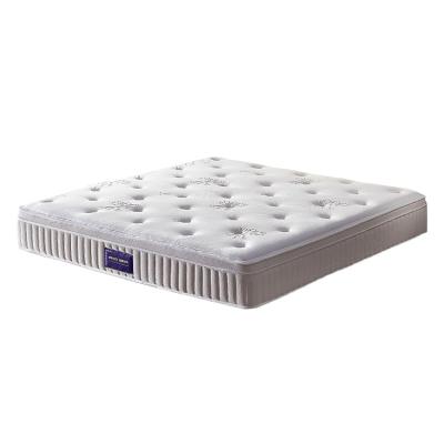 China 105166 QUANU Double Bed Removable Full Bed Natural Latex Pocket Spring Mattress for sale