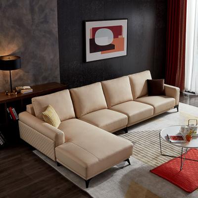 China 102511 Modern Classic Italian Style Environmental Friendly Living Room Furniture Genuine Leather Sofa Set for sale