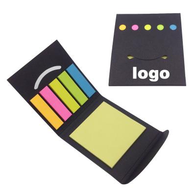 China Custom 3*3 Self Adhesive Kawaii Cheap Die Cut Mini Black Sticky Notepad Pads for sale