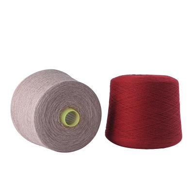 China Derong Anti-Bacteria Uses The Best 100% Cashmere Material 14.5 To 15.5 Micron Yarn Cashmere For Machine Knitting for sale