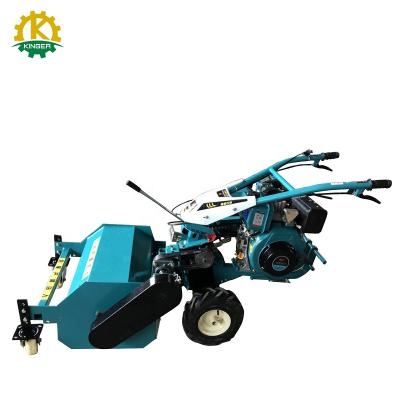 China Cordless Walk Behind Flail Mulcher Mower With Self Diesel Engine For Garden for sale