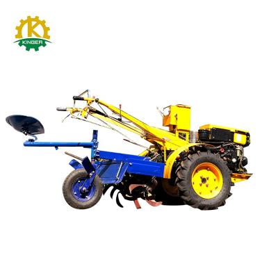 China Reliable Farms Quality 12hp Mini Farm Walking Tractor Implements for sale