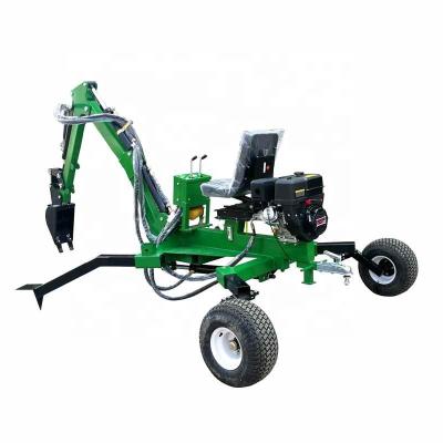 China 2 Wheel Mobile Portable Backhoe With EC Or EPA Engine for sale