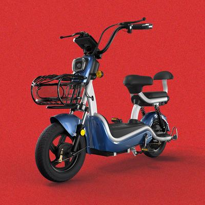 China Brushless Travel Pedal Electric Bicycle Carbon Steel Brand Battery Two Seat Freedom for sale