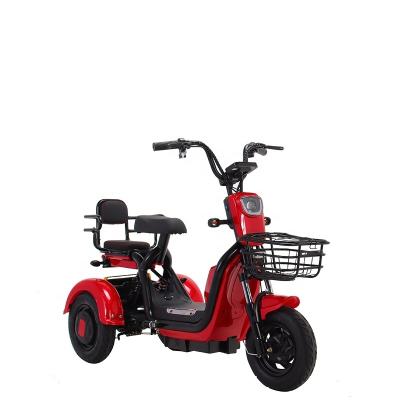 China Passenger basket high quality material logo can be customized electric adult tricycle for sale