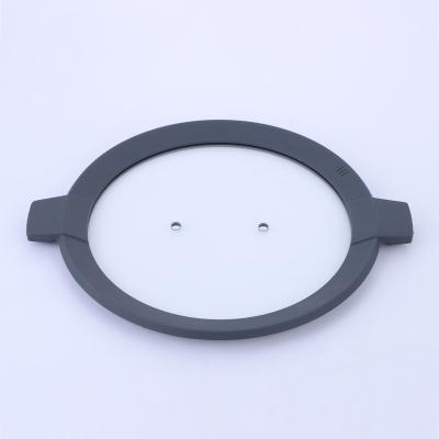 China Viable square silicone glass lids for nonstick pans and pots for sale