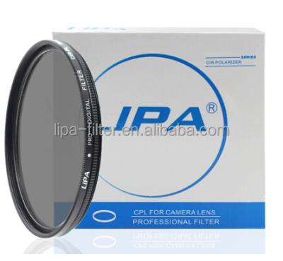 China Glass+Aluminum Alloys Optics 49mm Polarizer Filter Glass Camera Optical FULL Circular Filter for sale