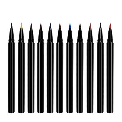 China OEM/ODM Waterproof No Logo Waterproof Colorful Eyeliner Pencil Long Lasting Black Private Label for sale