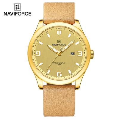 China 2023 New Original Fashion Chronograph Men's Watch Sports Waterproof Men's Leather Strap Clock Reloj Quartz Casual Watches for sale