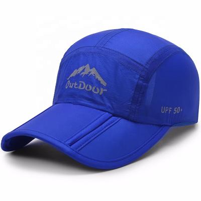 China JOINT Wholesale Outdoor Printing Summer Baseball Camper Hat 5 Quick Drying Custom Panel for sale